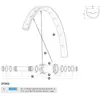 Image de Mavic Rayons Deemax Elite/e-xa Elite 27.5 2019 Front 14 Unités 282 mm