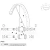 Image de Mavic Rayons Deemax Elite/e-xa Elite 29 2019 Front 14 Unités 301 mm