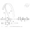 Image de Mavic Rayons Arrière Droits E-crossmax 29 14 Unités 299 mm