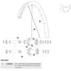 Image de Mavic Rayon Crossmax Pro Carbon 29 Front/rear 12 Unités 291 mm