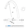 Image de Mavic Jante Avant Ksyrium Pro Carbon Sl Tubular 19 700 - 28´´ 18H