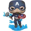 Image de Funko POP! Avengers: Captain America with Broken Shield & Mjölnir