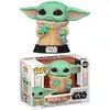 Image de Figurine Funko POP! - Star Wars - Grogu The Child avec biscuit n°465