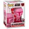 Image de Figurine Funko Pop Star Wars Valentines The Mandalorian with Grogu Exclusivité