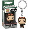 Image de Funko, Porte-clés, Portachiavi Pop! Book of Boba Fett : Fennec Shand, Multicolore