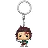 Image de Figurine Funko Pop Keychain porte-clé Demon Slayer Tanjiro avec Chase Modèle aléatoire