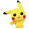 Image de Pokémon - Figurine POP! Pikachu Waving (Flocked) 9 cm