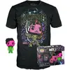 Image de Funko, T-shirt, POP! & Tee : What If (L) Killmonger Blacklight EXM, Noir, (L)