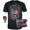 Image de Funko, T-shirt, What If? POP! & Tee Figurine Vinyle & T-Shirt Set Killmonger (BKLT) Taille XL, Multicolore, Noir, (XL)