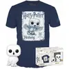 Image de Funko Harry Potter POP! & Tee Figurine vinyle & T-Shirt Set Hedwig Taille L
