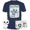 Image de Funko Harry Potter POP! & Tee Figurine Vinyle & T-Shirt Set Hedwig Taille XL