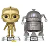 Image de Funko Star Wars - R2-D2 & C-3PO 9 POP! Lot de 2 figurines en vinyle Série Concept 9 cm
