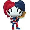 Image de Funko DC Comics: Harley Quinn Takeover POP! Heroes Vinyl Figur Harley with Pizza 9 cm