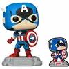 Image de Funko POP! Marvel Comic: Cap America w/Pin (1290) EXM (FK3)