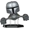 Image de Funko Star Wars : The Mandalorian POP! Rides Vinyl Figurine Mandalorian in N1 Starfighter 15 cm