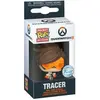 Image de Funko, Porte-clés, OVERWATCH 2 - Porte-clés Pocket Pop - Tracer, Orange, Marron