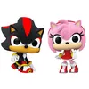 Image de Pack 2 figurines Funko Pop Games Sonic Shadow et Amy Rose