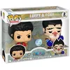 Image de Pack 2 Figurines Funko Pop Animation One Piece Luffy & Foxy with Chase Modèle aléatoire Exclusivité Fnac