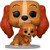 Image de Funko Susi & Strolch POP! Disney Vinyl Figur Lady w/puppy 9 cm