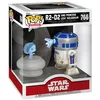 Image de Figurine Funko Pop Deluxe Star Wars R2-D2 and Princess Leia Hologram