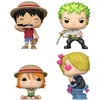 Image de One Piece - Pack 4 figurines POP! One Piece Refresh 4PK (EMEA) 9 cm