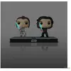 Image de Funko Star Wars pack 2 POP! Movie Moments Vinyl Bobble Head Kylo & Rey 9 cm