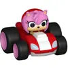 Image de Funko Sonic The Hedgehog Super Racers Diecast Figur Amy Rose 5 cm