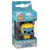 Image de Figurine Funko Pop Keychain Disney Stitch as Pineapple