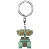 Image de Funko, Unisexe, Porte-clés, Wall-E POP! Vinyl Schlüsselanhänger 4 cm Wall-E (Patina) Display (12), Bleu