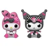 Image de Hello Kitty - Pack 2 porte-clés POP! My Melody & Kuromi 4 cm