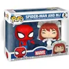 Image de Figurine Funko Pop! | Marvel | Superhero Couples Spider-man Et Mary Jane 2pk