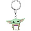 Image de Funko, Unisexe, Porte-clés, Keychain - Pocket Pop! - Star Wars - Grogu, Multicolore