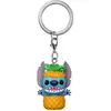 Image de Funko, Unisexe, Porte-clés, KEY Disney Stitch In Pineapple, Transparent