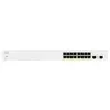 Image de Cisco PoE+ Switch CBS220-16P-2G 18 Port (18 ports), Switch réseau, Gris, Blanc