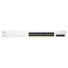 Image de Cisco PoE+ Switch CBS220-24FP-4X 28 Port (28 ports), Switch réseau, Blanc