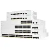 Image de Cisco PoE+ Switch CBS220-8FP-E-2G 10 Port (10 ports), Switch réseau, Blanc
