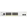 Image de Cisco Catalyst 1200-16P-2G - Commutateur - C3 - intelligent - 16 x 10/100/1000 (PoE+) + 2 x Gigabit Ethernet SFP - Montable sur rack - PoE+ (120 W)