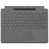 Image de Clavier Microsoft Signature pour Surface Pro X, 8 et 9 Platine + Stylet Microsoft Surface Slim Pen 2 Noir
