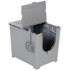 Image de Maison de toilette Modkat Flip gris - pour chat