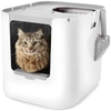 Image de Maison de toilette Modkat XL blanc - pour chat