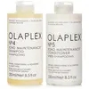 Image de Ensemble de soins capillaires OLAPLEX: Non. 4 Shampoing Bond Maintenance+Nº.5 Après-shampoing Bond Maintenance 2pcs white