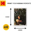 Image de Kodak Papier photo 230g 11.8 mil Glossy 4/6x100 (9891164) (230 g/m², 10x15cm, A6, 100 pcs), Papier photo, Blanc, Multicolore