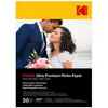 Image de Kodak Ultra Prem Photo 280g 10.4 mil Glossy 5/7x20 (280 g/m², 13x18 cm, 20 pcs), Papier photo, Blanc