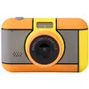 Image de Mini appareil photo numérique HD double caméra Kan6 pour enfants - Jaune