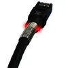 Image de PatchSee DirectPatch - Cordon de raccordement - RJ-45 (M) pour RJ-45 (M) - 15.2 m - FTP - CAT 6a - démarré, sans halogène - noir
