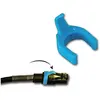 Image de PatchSee, Accessoires de câblage, Cable Clip couleur bleu clair, Set=