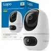 Image de Caméra de Surveillance Intérieure 2k à Double Objectif Panoramique 360° et Inclinable - Tapo C245D