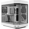 Image de Hyte Y60 (ATX, E-ATX, ITX, mATX), Boîtier PC, Blanc, Noir