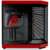 Image de Hyte Y70 (ATX, ITX, mATX, Mini-ATX), Boîtier PC, Rouge, Noir