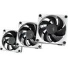 Image de Hyte THICC FP12 120MM PWM FAN 3PK (120 mm, 3x), Ventilateur PC, Blanc, Noir